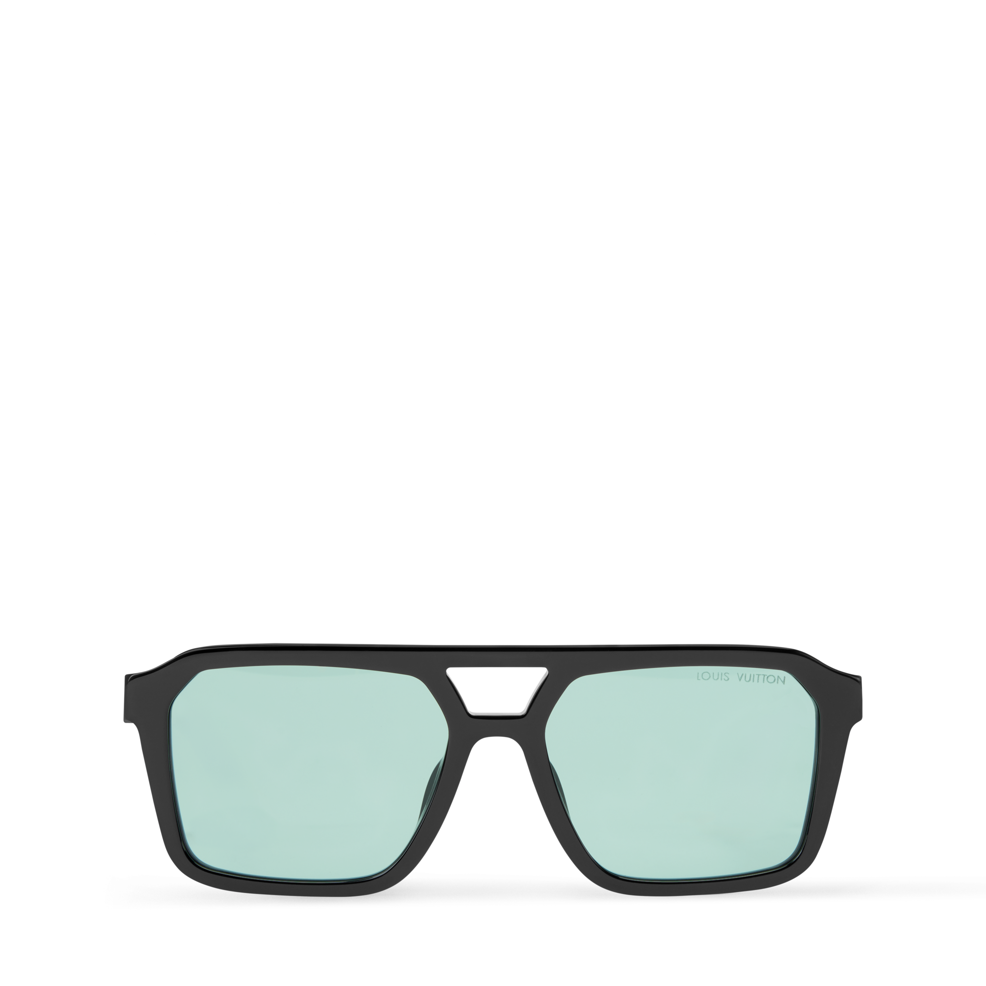 LV Hit Aviator Square Sunglasses - Luxury S00 Green | LOUIS VUITTON